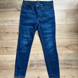 J. Crew Dark Blue Skinny Jeans